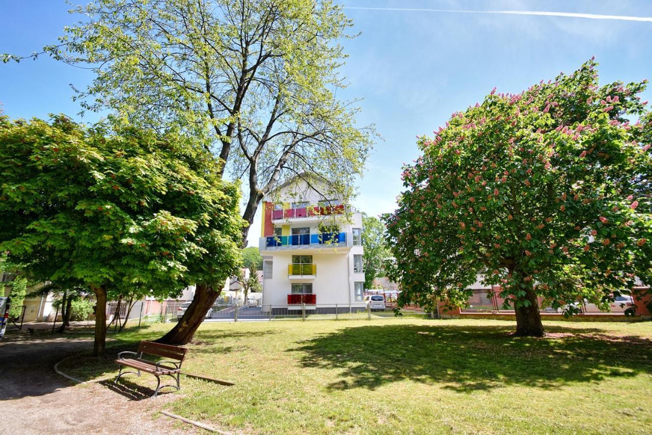 Sea-View Apartamenty Kolorowe Balkony Miedzyzdroje Bagian luar foto