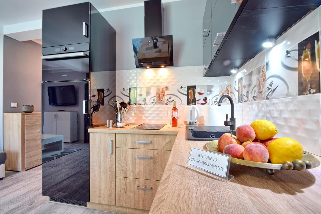 Sea-View Apartamenty Kolorowe Balkony Miedzyzdroje Bagian luar foto