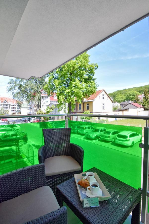 Sea-View Apartamenty Kolorowe Balkony Miedzyzdroje Bagian luar foto
