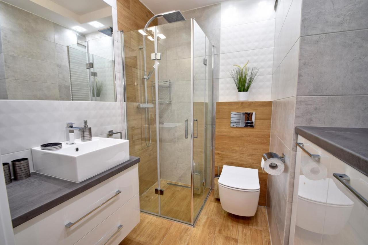 Sea-View Apartamenty Kolorowe Balkony Miedzyzdroje Bagian luar foto
